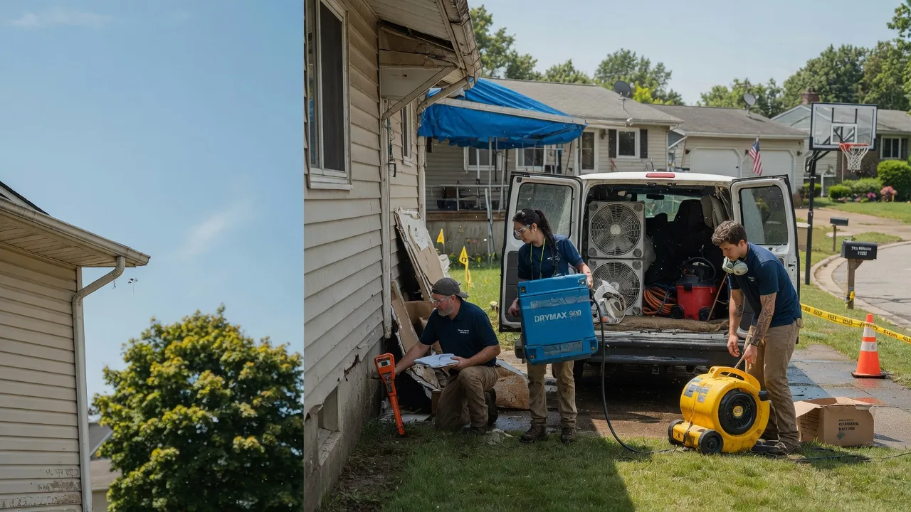 Ceiling Leak Cleanup in Harrisburg, OR near me